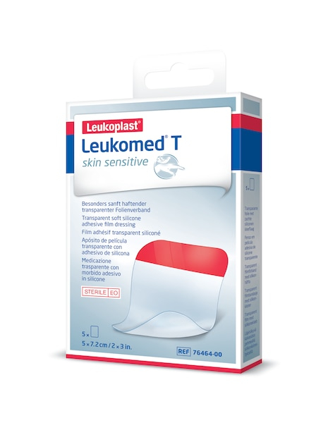 Leukomed T skin sensitive - steriler Transparentverband für postoperative Wunden