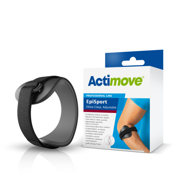 Actimove EpiSport Ellenbogen-Spange - schwarz
