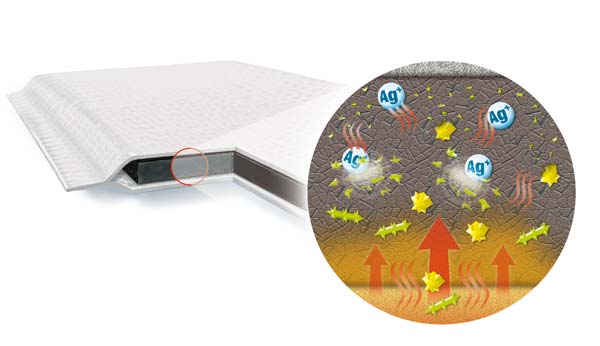 Vliwaktiv Ag, Lohmann & Rauscher - Aktivkohle-Tamponade mit Silberanteil