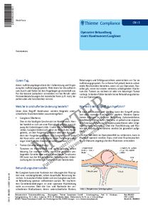 Patientenaufklärungsbögen, 50 Stück - Operation Handtumor/Ganglion