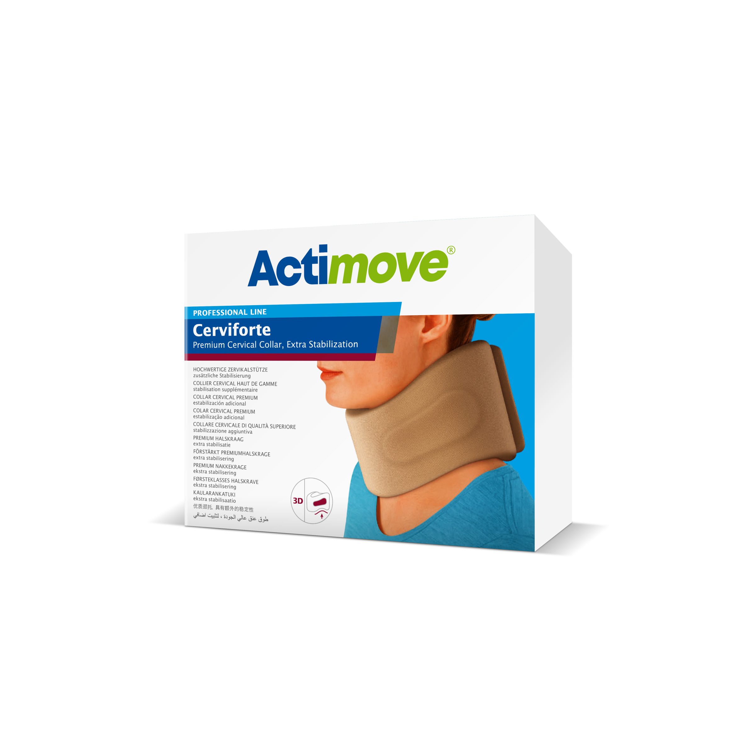 Actimove Cerviforte - Cervicalstütze mit eingearbeiteten Verstärkungselementen