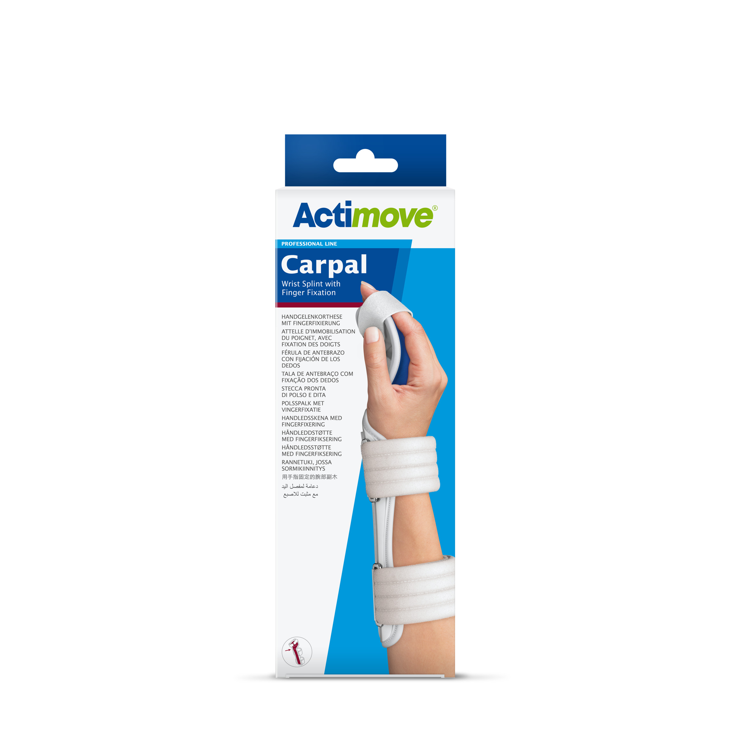 Actimove Carpal Handgelenksorthese - weiß