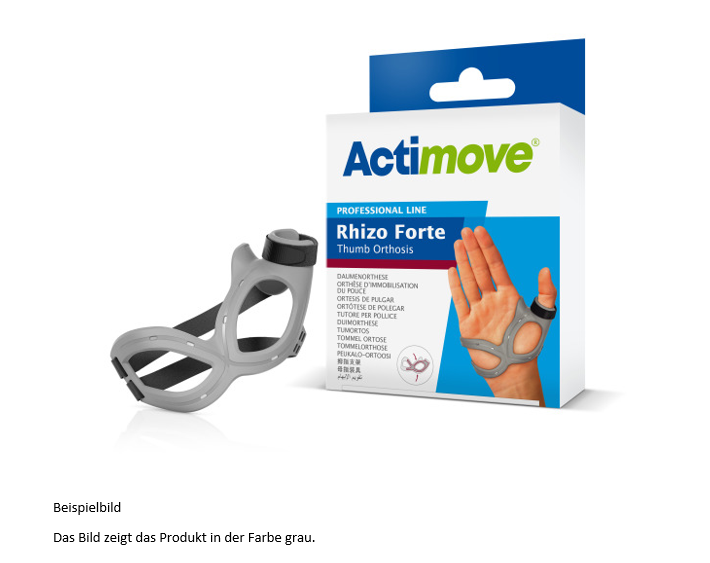 Actimove Rhizo Forte Daumenorthese - schwarz