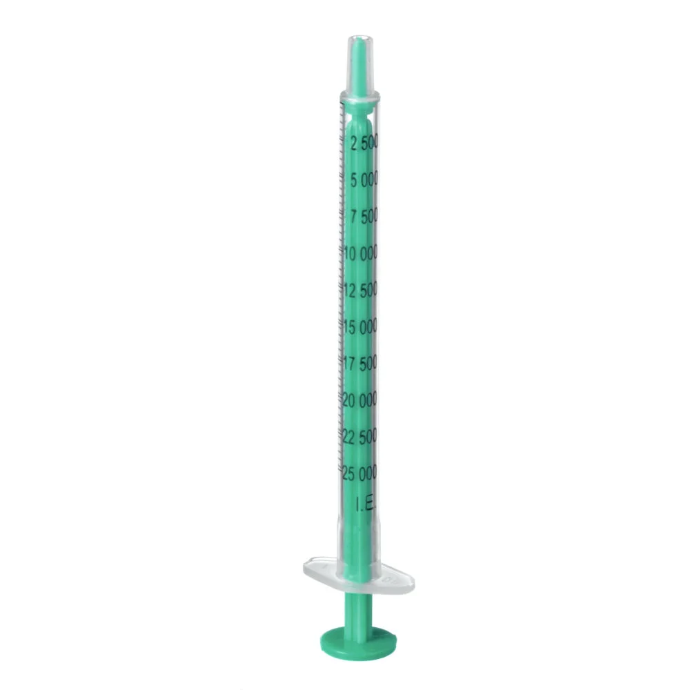 B. Braun Injekt-H - Feindosierungsspritzen 1 ml, 2-teilig mit Heparin-Skalierung