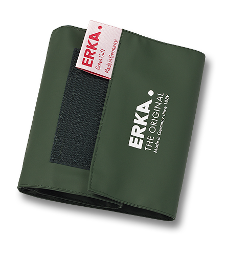 Erka Green Cuff Superb Rapid Blutdruckmanschette - Zweischlauch-Manschette, Grün