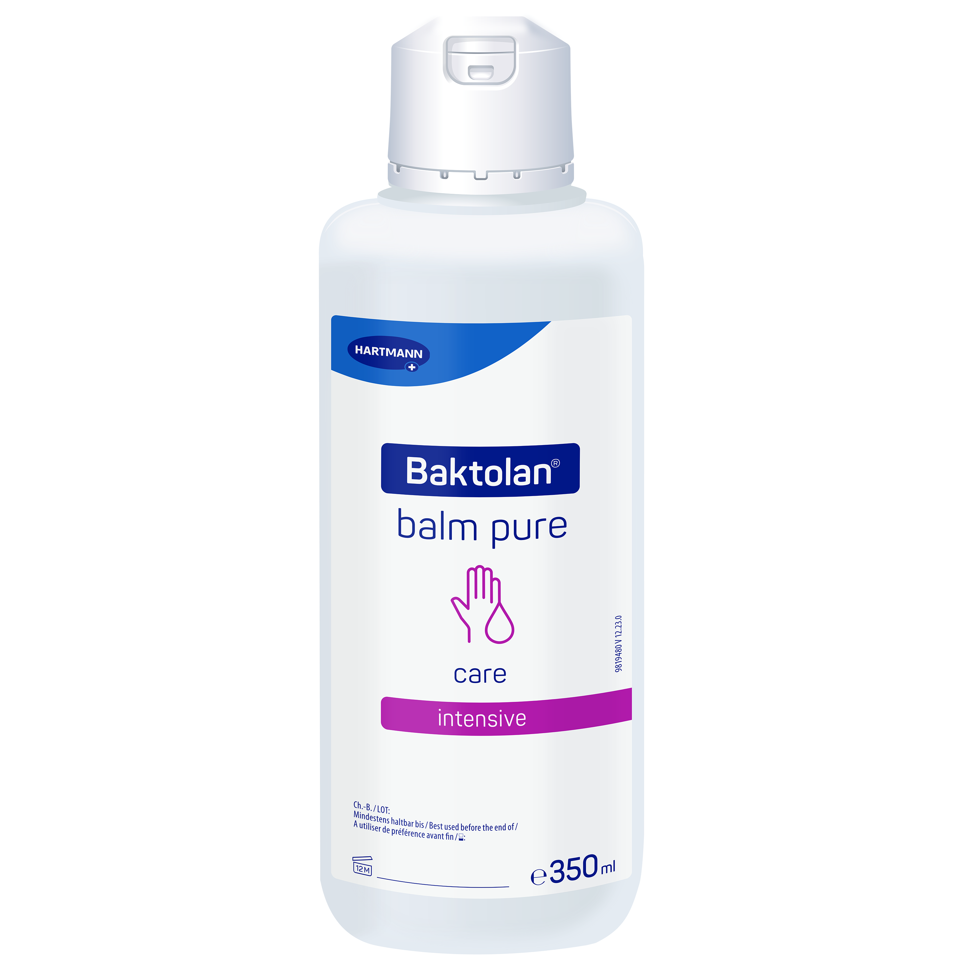 Hartmann Baktolan balm pure -  350 ml Balsam für trockene und empfindliche Haut
