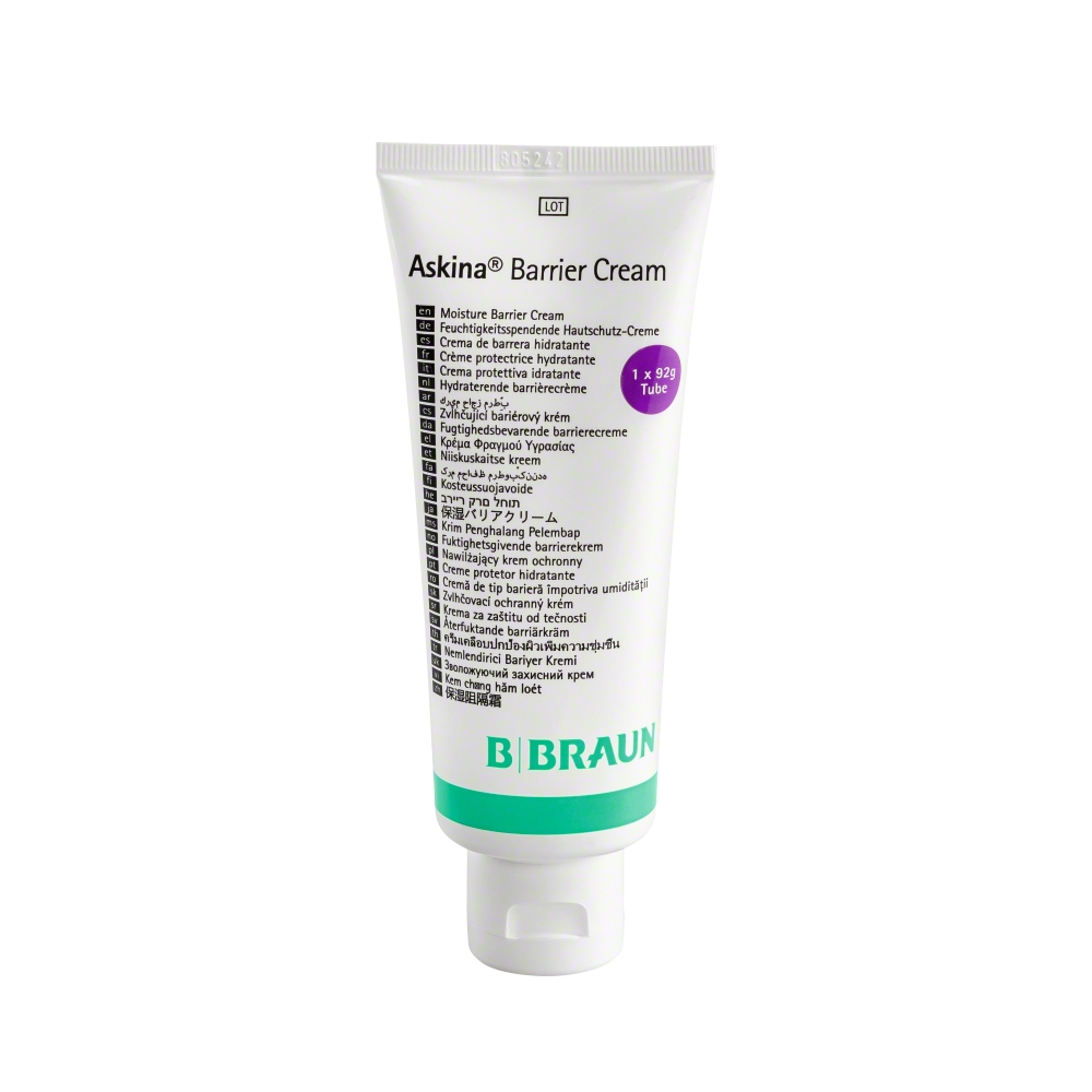 Askina Barrier Cream, 92g - Langzeit-Hautschutz-Creme für sensible und irritierte Haut