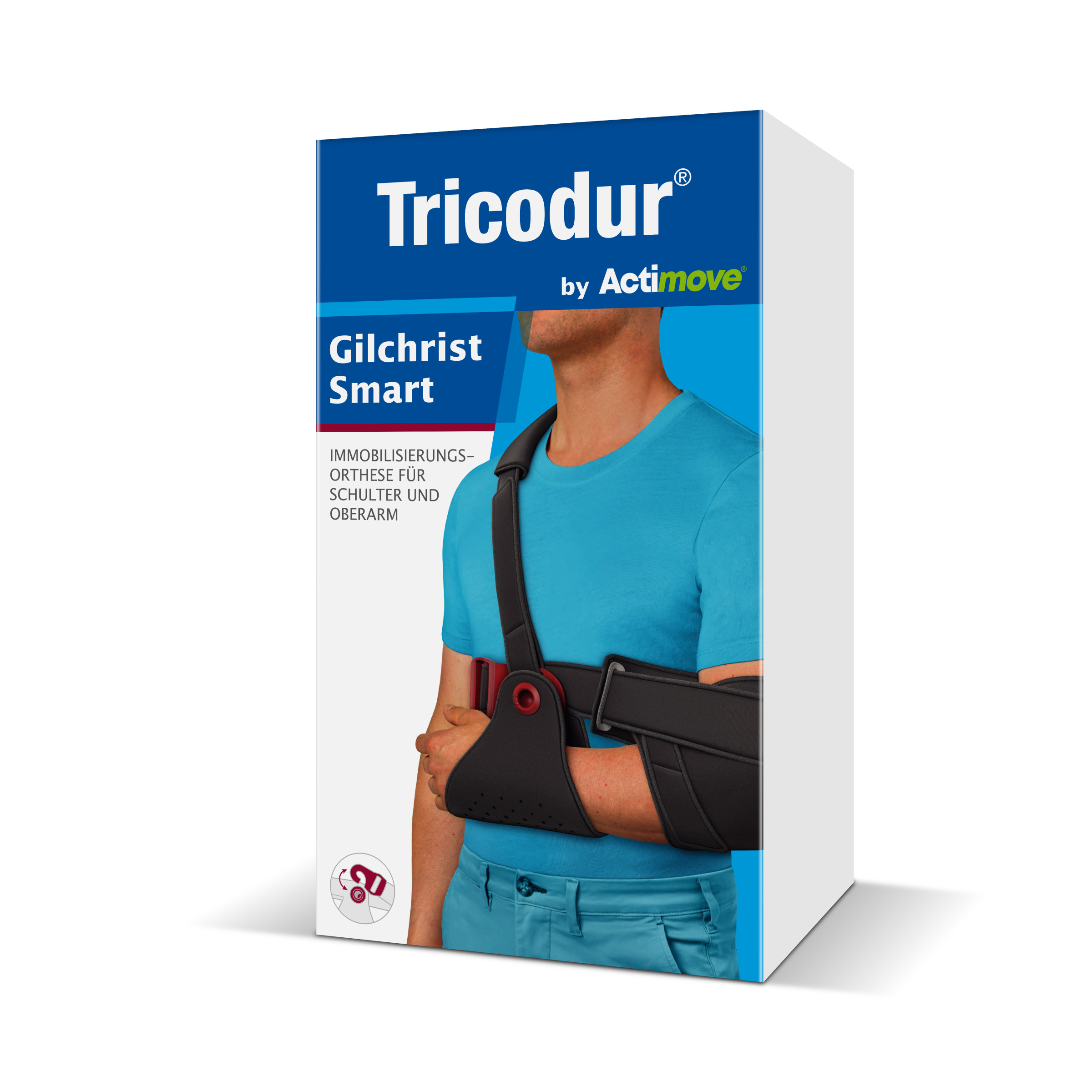Tricodur Gilchrist Smart Immobilisierungsorthese Schulter/Oberarm - anthrazit