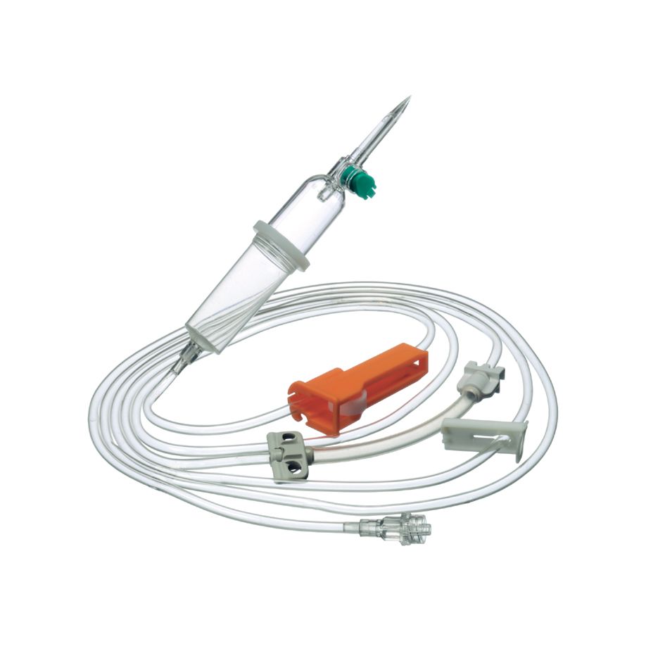 Original Infusomat-Leitungen Standard 250 cm - Latexfrei mit 15 µm Flüssigkeitsfilter
