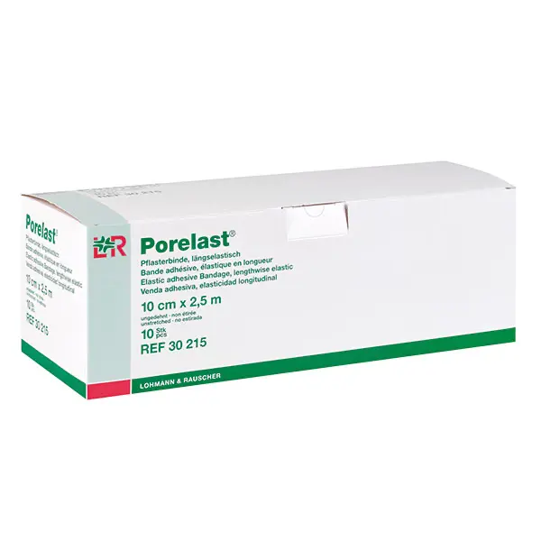 Porelast, Lohmann & Rauscher - Längselastische Pflasterbinde für z.B. Kompressionsverbände