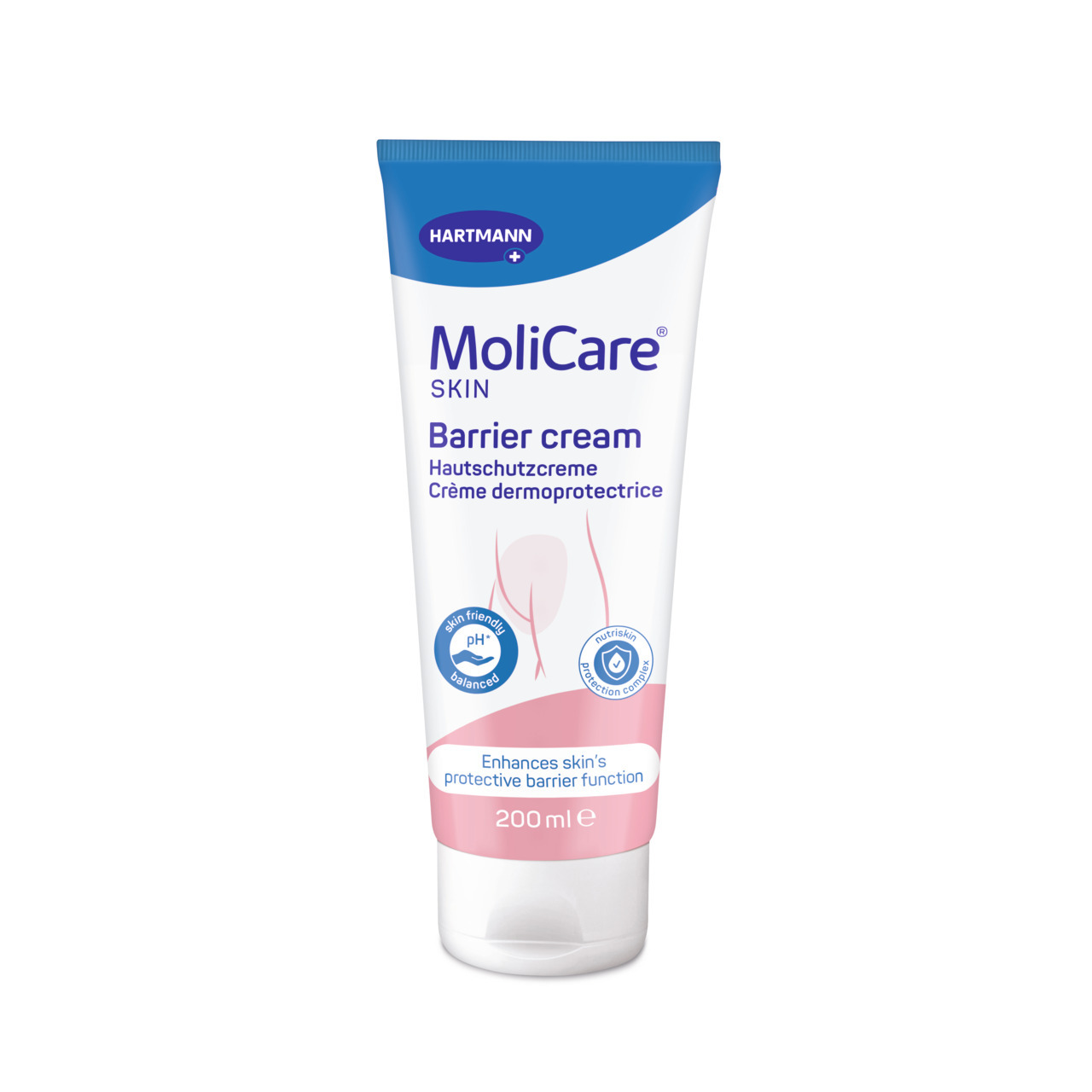 MoliCare Skin Hautschutzcreme - Zum Schutz und zur Pflege Inkontinenz-beanspruchter Haut