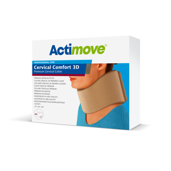 Actimove Cervical Comfort 3D Premium-Cervicalstütze - Hautfarbene Halskrause