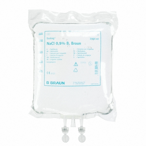 NaCl 0,9% B.Braun Spüllösung, steril und endotoxinfrei - mit Standard Portsystem