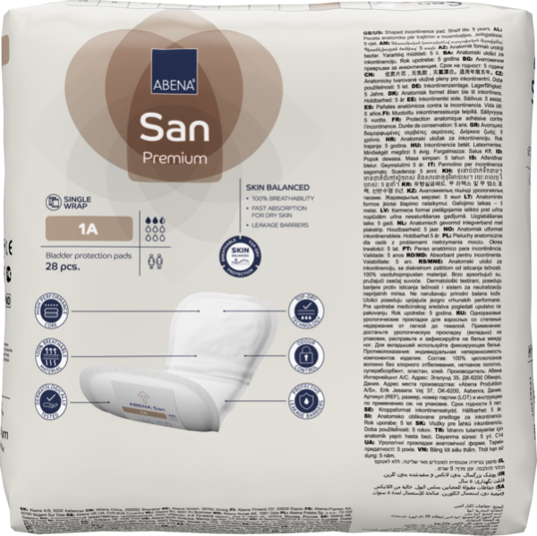 Preview: Abena San Premium - Unisex Inkontinenzeinlagen