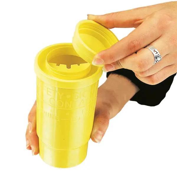 Preview: Abfallsysteme für Spritzen und Kanülen - Verschiedene Größen 