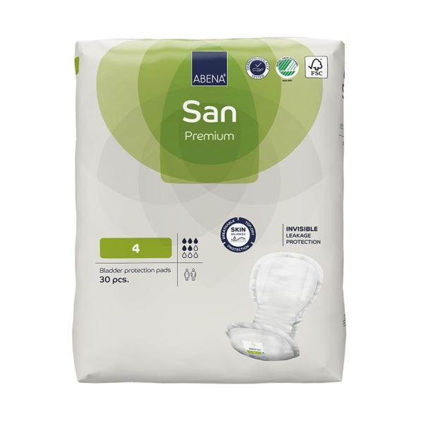 Abri-san Premium Nr. 4 - Hochwertige Einlagen für mittelschwere bis schwere Inkontinenz