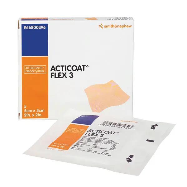 Acticoat Flex 3 - Antimikrobieller Wundverband mit hochdosierter Silberfreisetzung (SSB-fähig)