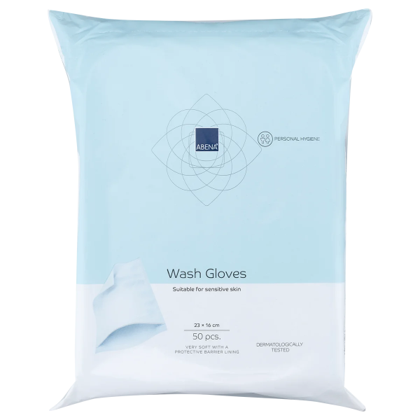 Preview: Airlaid Waschhandschuhe ohne Folie - Ideal für empfindliche Haut