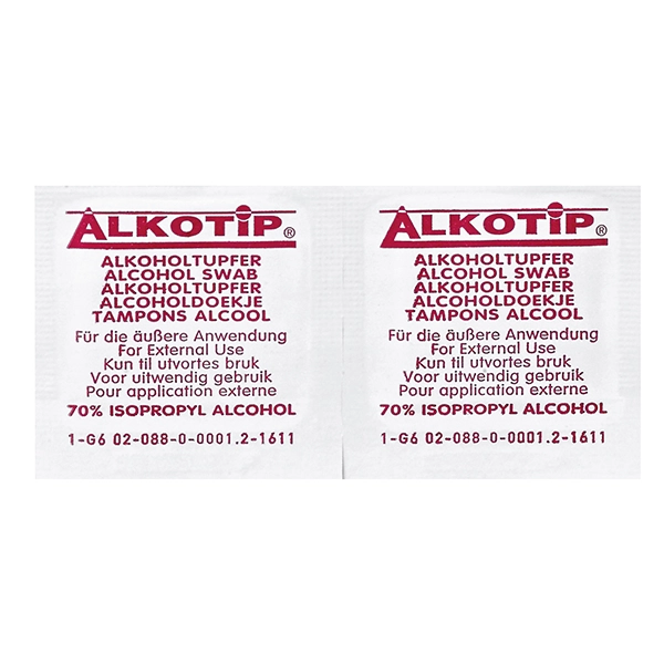 Preview: Alkoholtupfer / Alkoholpads (SSB-fähig)