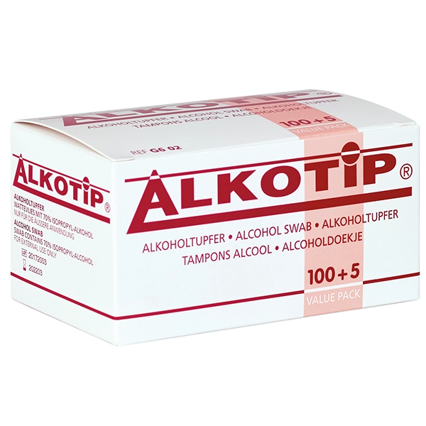 Alkotip Alkoholtupfer / Alkoholpads (SSB-fähig)