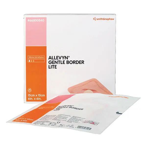Allevyn Gentle Border Lite - Hochflexibler Wundverband mit Silikon-Gel-Beschichtung (SSB-fähig)