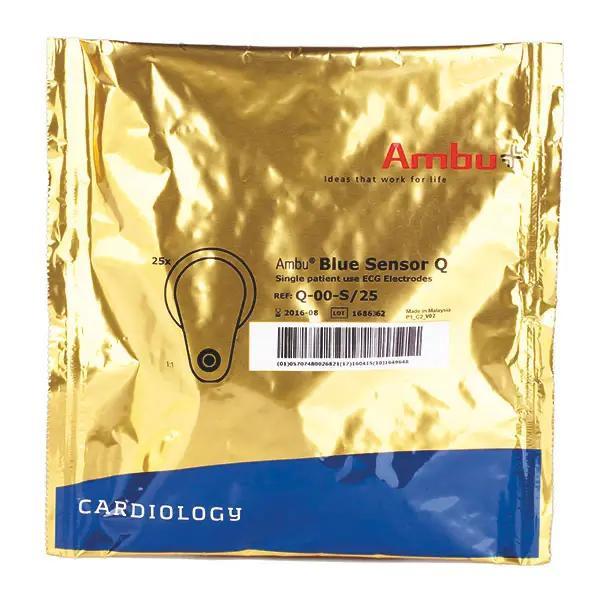 Ambu Blue Sensor Elektrode für Erwachsene - Typ: Q-OO-S