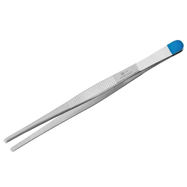 Preview: Anatomische Pinzette - Einweginstrument mit Farbmarkierung als Einweg-Kennzeichnung