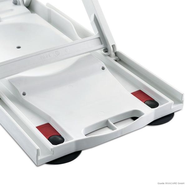 Preview: Aquatec Orca Badewannenlift - Weiß, Akkubetrieb, Mit absenkbarer Rückenlehne