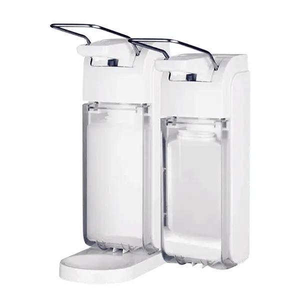 Armhebelspender Universal mit Wandhalterung - Für 500/1.000 ml Flaschen, Ohne Tropfschale
