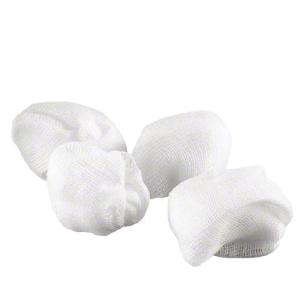 Askina Schlinggazetupfer Walnussgroß - 2x 500 Stück, 12 x 12 cm (SSB-fähig)