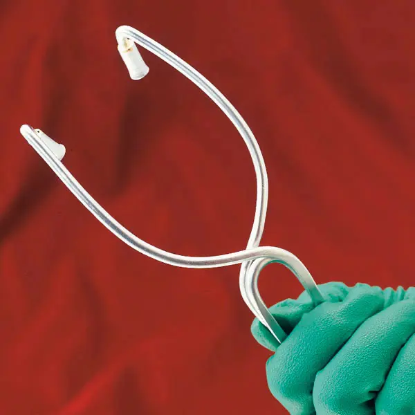 Augenhaken nach Rüggeberg - Chirurgisches Instrument für Augenoperationen bei Tieren