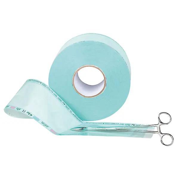 Preview: Autoclav Klarsichtrollen ohne Falte - Papier und Transparentfolie, sterilisierbar