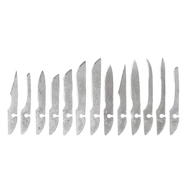 Preview: Bayha Skalpellgriffe aus rostfreiem Edelstahl - Kein Klingenentferner zur Entnahme nötig