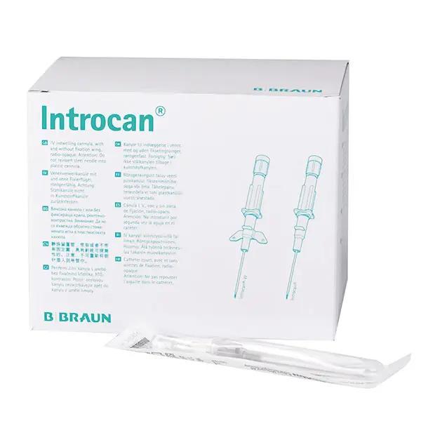 B.Braun Introcan Venenverweilkanülen ohne Fixierflügel für Einhand-Punktionstechnik