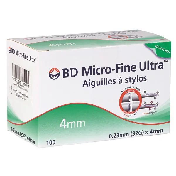 BD Micro-Fine Ultra PentaPoint Pen-Nadeln - 5-fach Schliff für komfortable Injektion