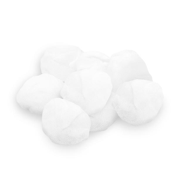 Preview: BeeSana Mulltupfer, pflaumengroß - Saugstarke Mulltupfer, ca. 20 x 20 cm, 250 Stück (SSB-fähig)