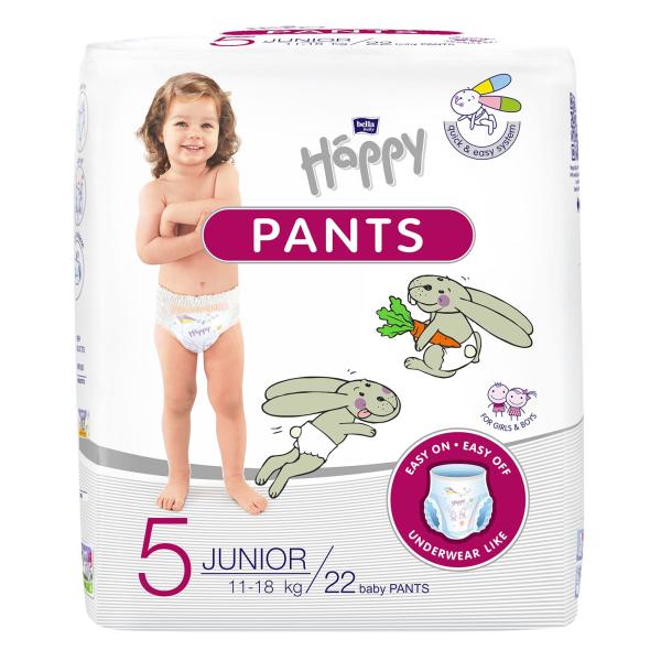 Bella Happy Pants Gr. 5 Junior (11-18kg) - 22 Stück