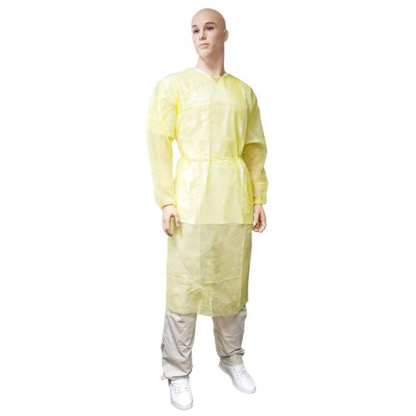 Preview: Besuchermantel ratiomed, Gr. XL - ca. 140 x 130 cm (B x L), latexfrei, 10 Stück