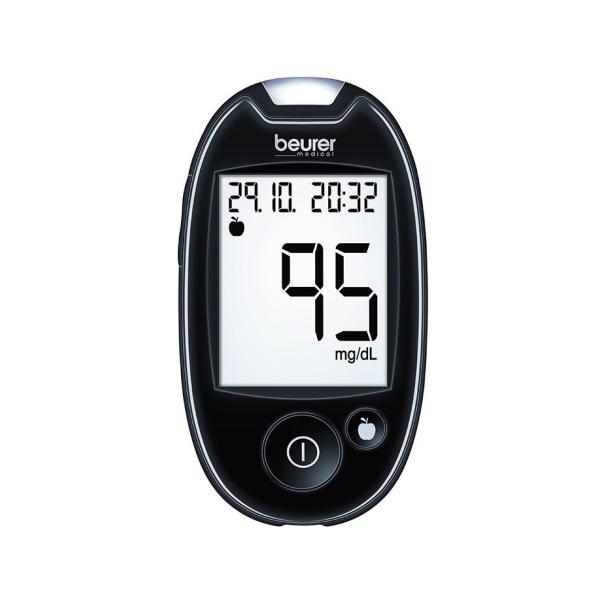 Beurer GL44 Blutzuckermessgerät - Starter-Set, XXL-Display, PC-Software