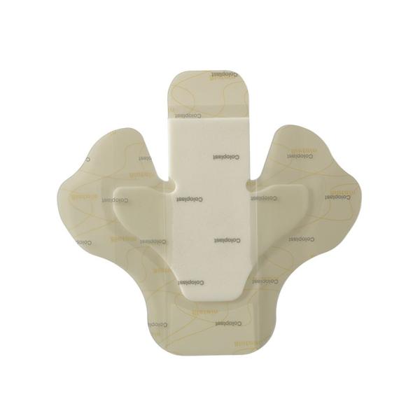 Biatain Schaumverband Ferse, steril, 19 x 20 cm - Mit hautfreundlichem Haftrand (SSB-fähig)