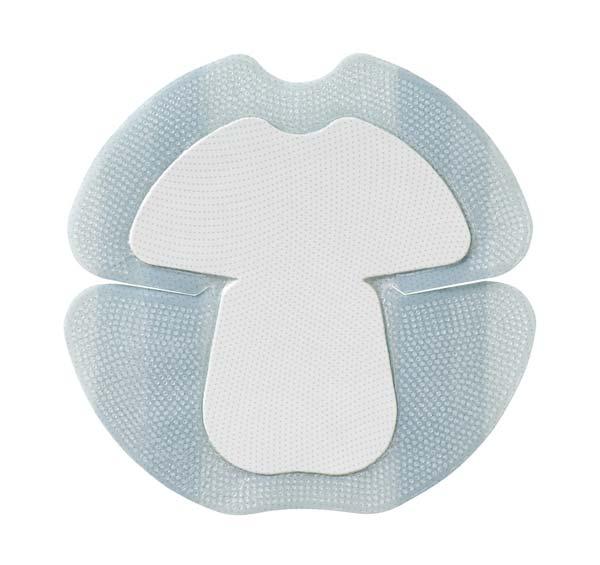 Biatain Silikon Ferse, 18 x 18 cm - Schaumverband sanft haftend (SSB-fähig)