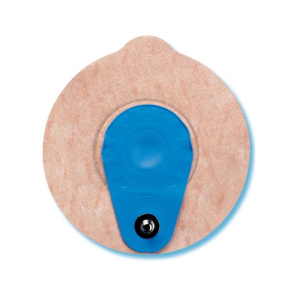 Blue Sensor Spezial-Elektroden - Für Erwachsene, Langzeit-EKG, Hautfarben, 10 x 25 Stück