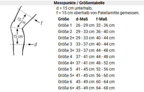 Preview: BORT Kniebandage mit einstellbarem Gelenk, silber/grau - Rechtes Knie