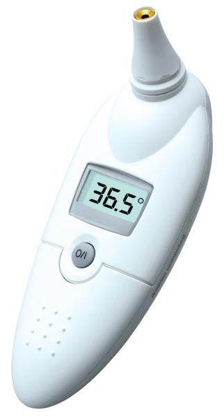 Preview: Boso Bosotherm Medical - Infrarot-Ohrthermometer inkl. 20 Hygienehüllen