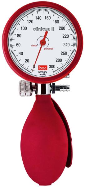 Preview: Boso Clinicus II Blutdruckmessgerät - Doppelschlauch, Steckanschluss für Klettmanschette