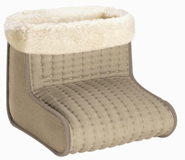 Boso Fußwärmer Bosotherm 3000 - Mit herrausnehmbarem Teddy-Innenfutter