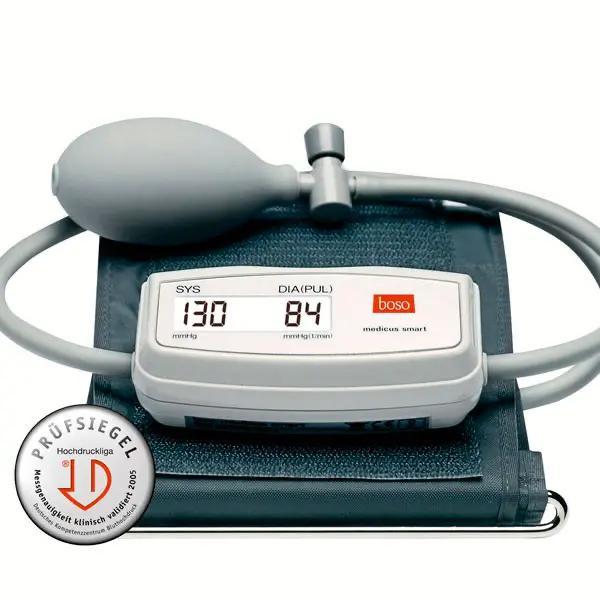 Boso Medicus Smart - Halbautomatisches Blutdruckmessgerät - ideal auf Reisen
