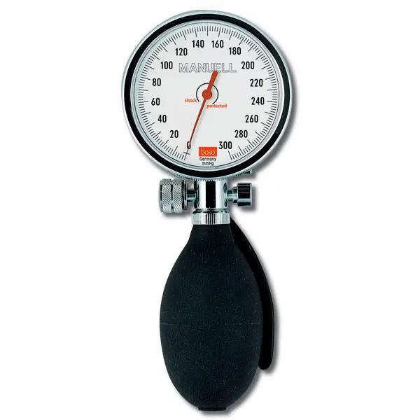 Preview: Boso-Manuell - Mechanisches Blutdruckmessgerät mit Reißverschluss-Etui 