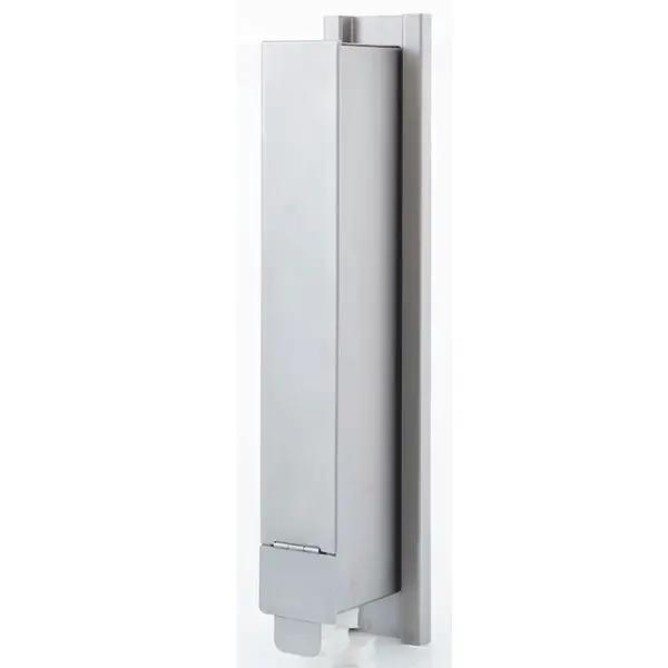 Preview: Bürstenspender aus Edelstahl - Hält bis zu 16 Standard- Handwaschbürsten