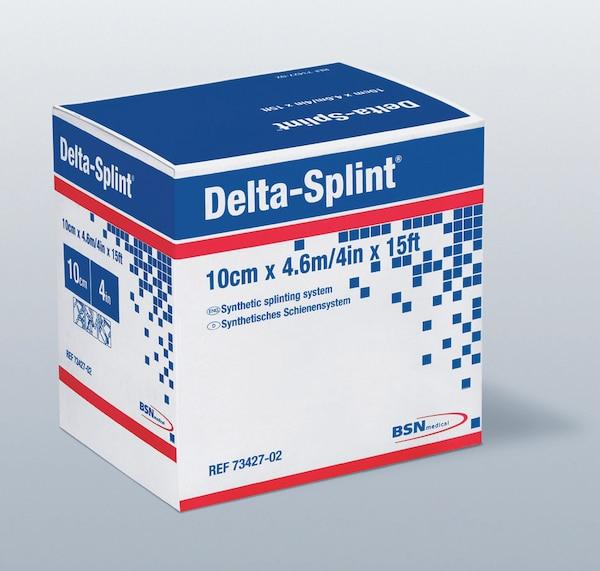 BSN Delta-Splint - Gepolstertes Fertigschienensystem aus synthetischem Glasfasergewirk (SSB-fähig)
